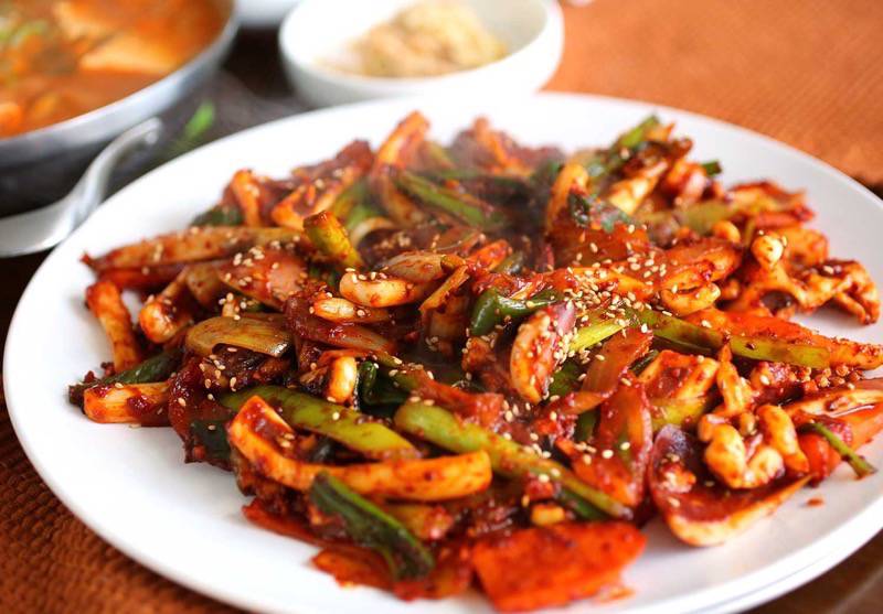 Photo Stir-Fried Salted Corn Squid Bogor